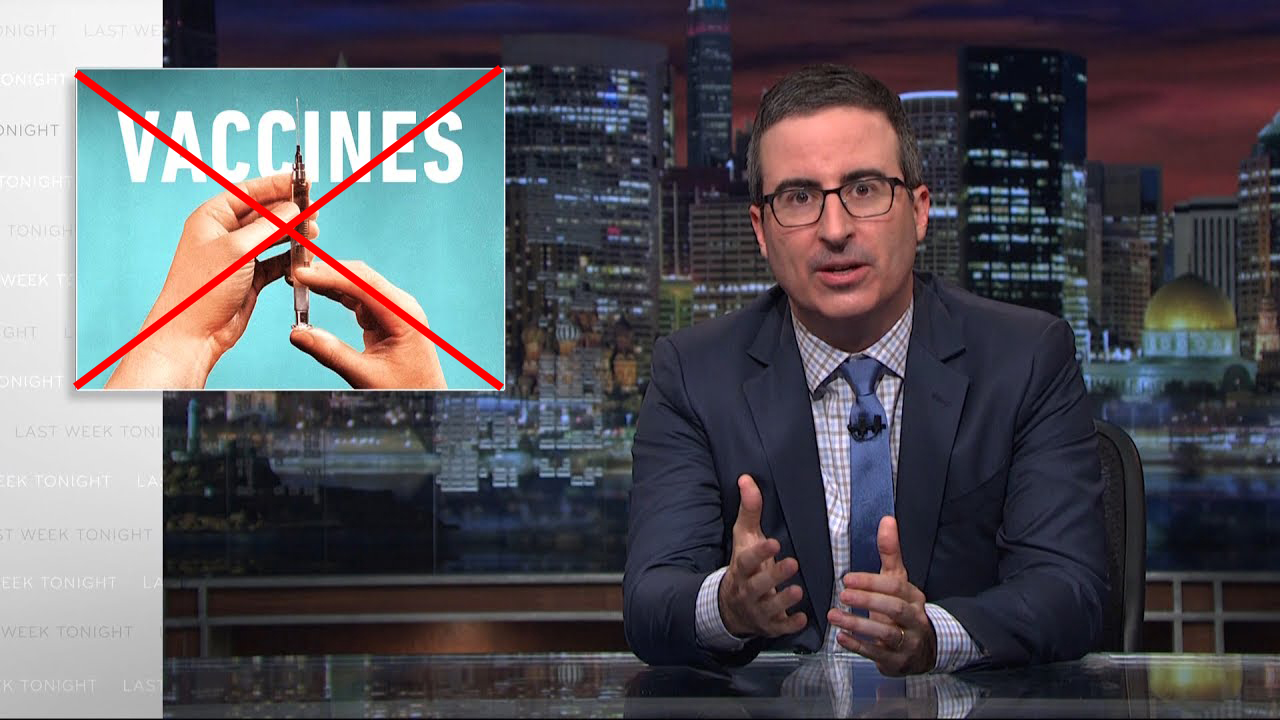 John Oliver's rant on vaccines