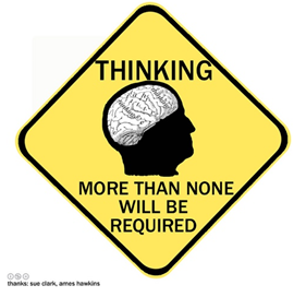 Thinking sign