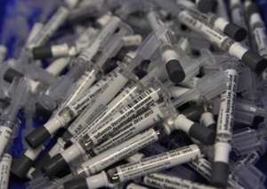 chiropractic schools require vaccinations - needles discarded