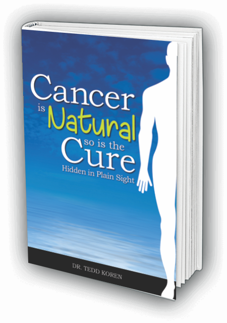 Cancer is Natural so is the cure book cover